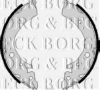 BORG & BECK BBS6116 Brake Shoe Set